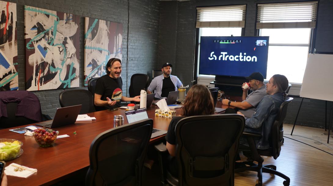 The rTraction Team in a Meeting Room